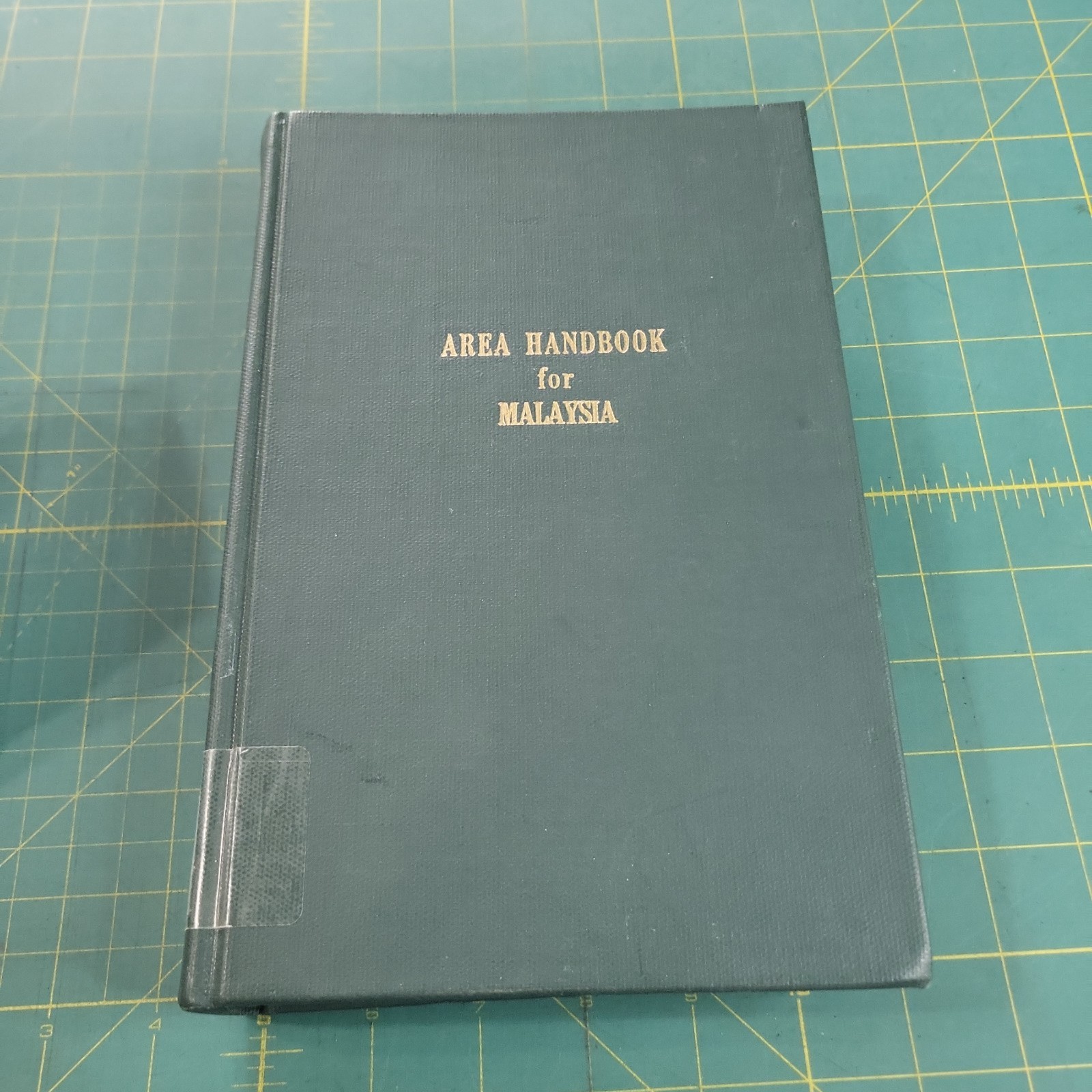 Area Handbook for Malaysia, 1970 U.S. Army, Government, Vietnam War