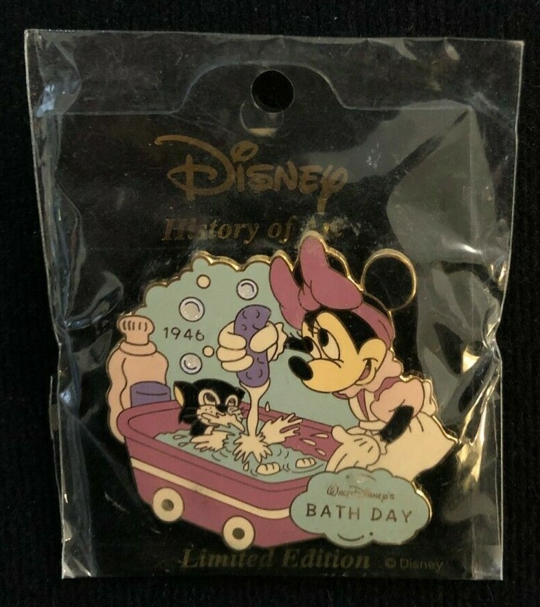 Japan M&P History of Art Bath Day 1946 LE Disney Pin 12157
