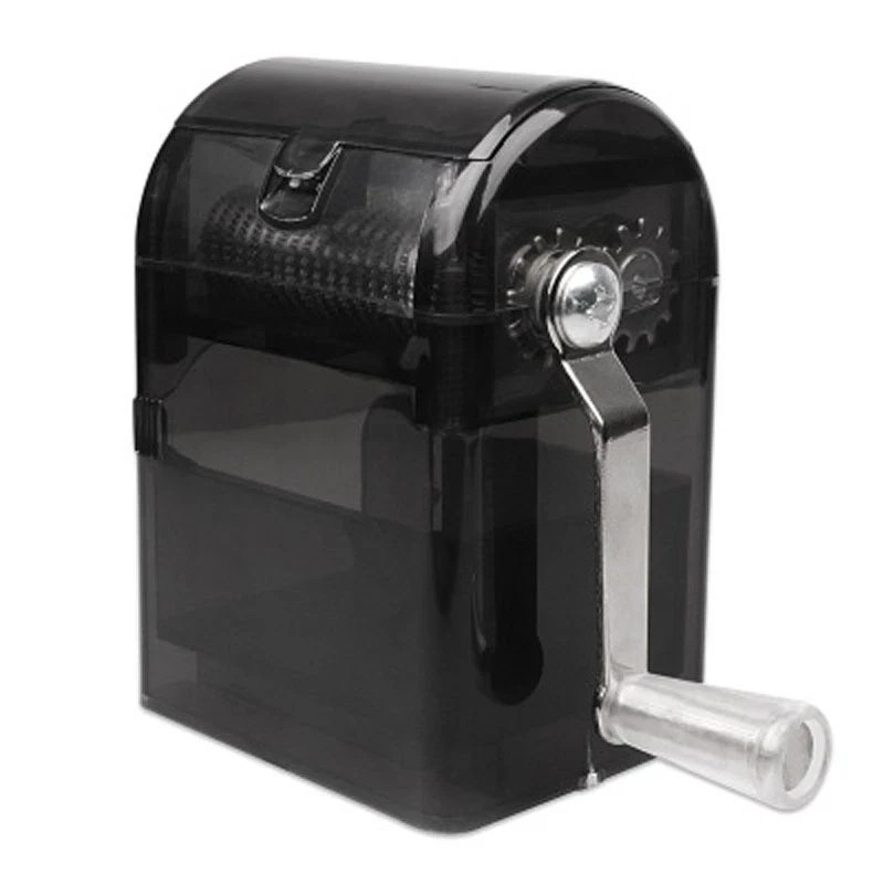 Home Small Plastic Hand Grinder Cutter Shredder with Storage Case Multi‑Purpose