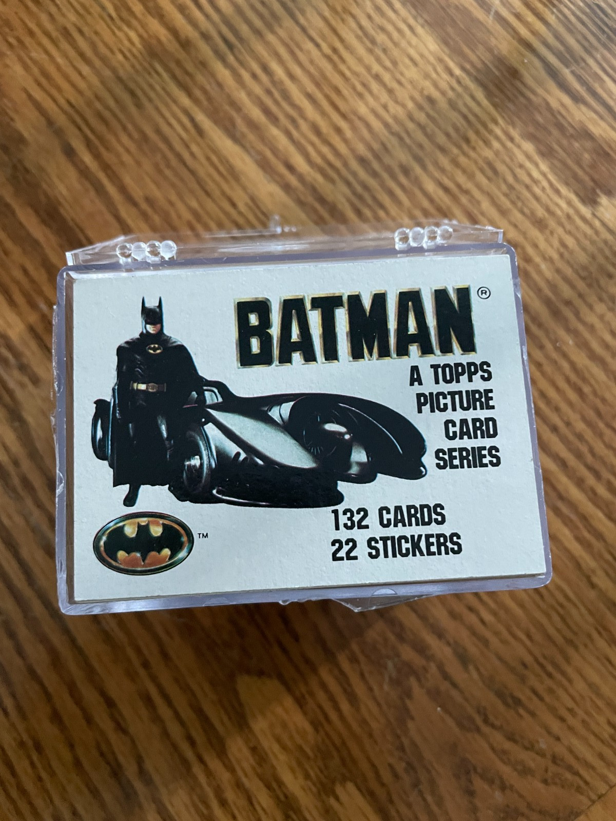 1989 TOPPS BATMAN COMPLETE SET (1-132) W/ STICKERS (1-22)