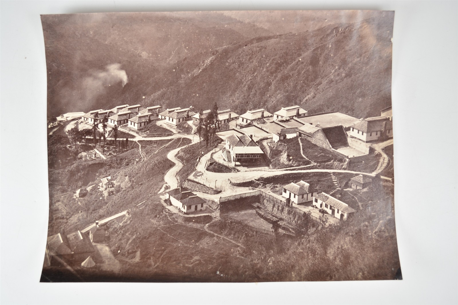 Newcastle Jamaica Mountain Settlement Military Camp c1880s VTG Photo