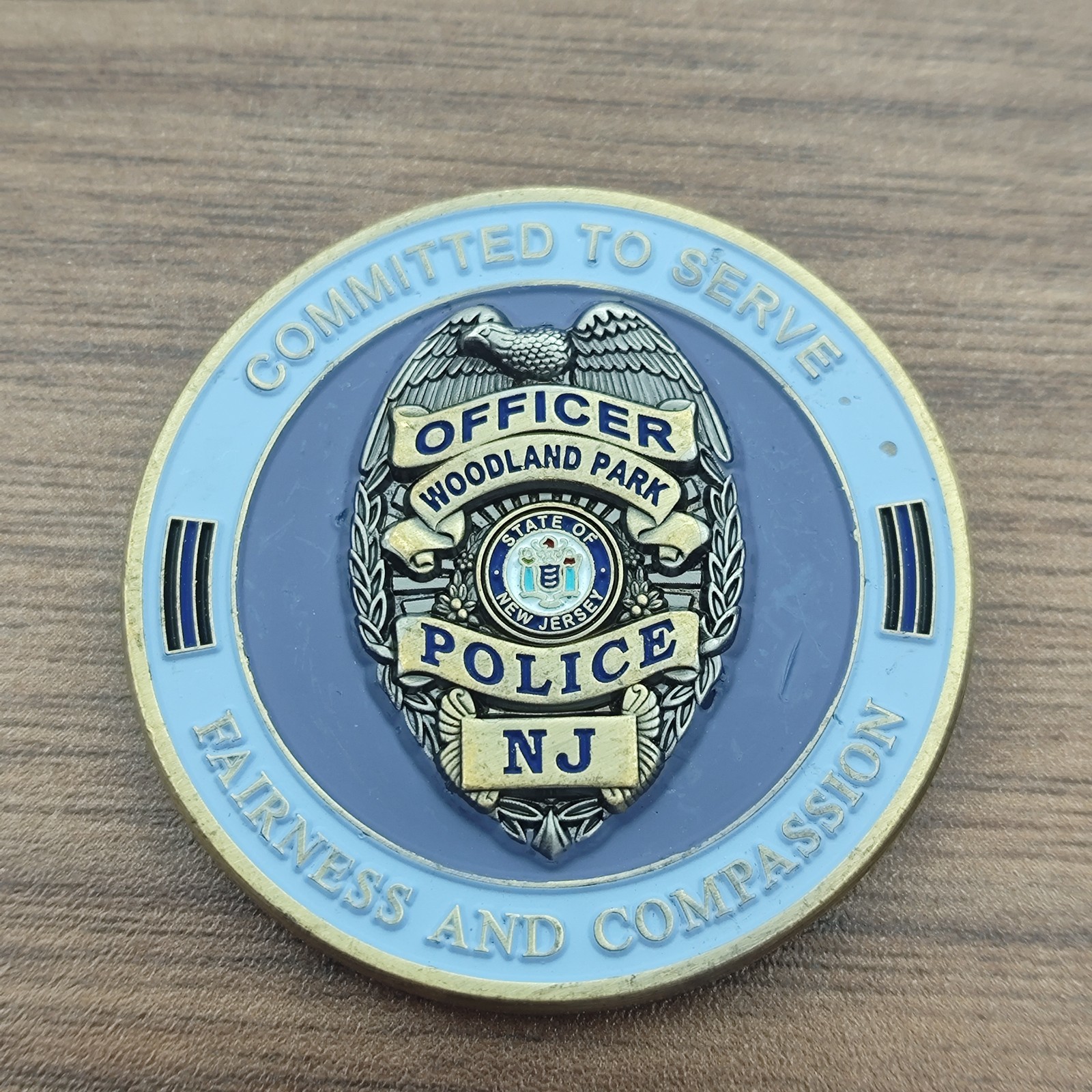 Woodland Park Police Department Challenge Coin