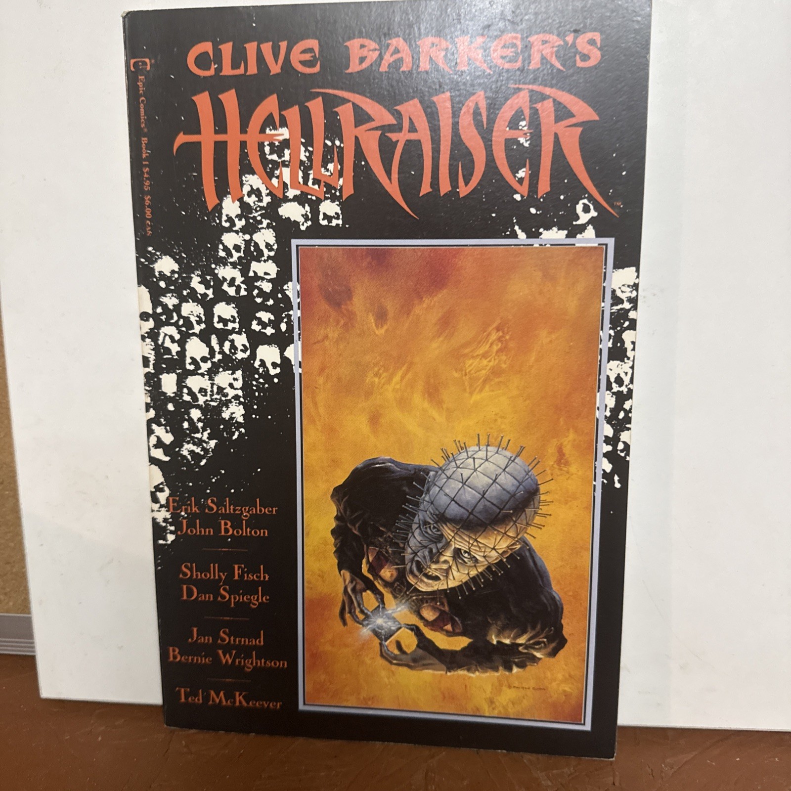 Clive Barker\'s Hellraiser #1 (Epic Comics Marvel Comics 1989)