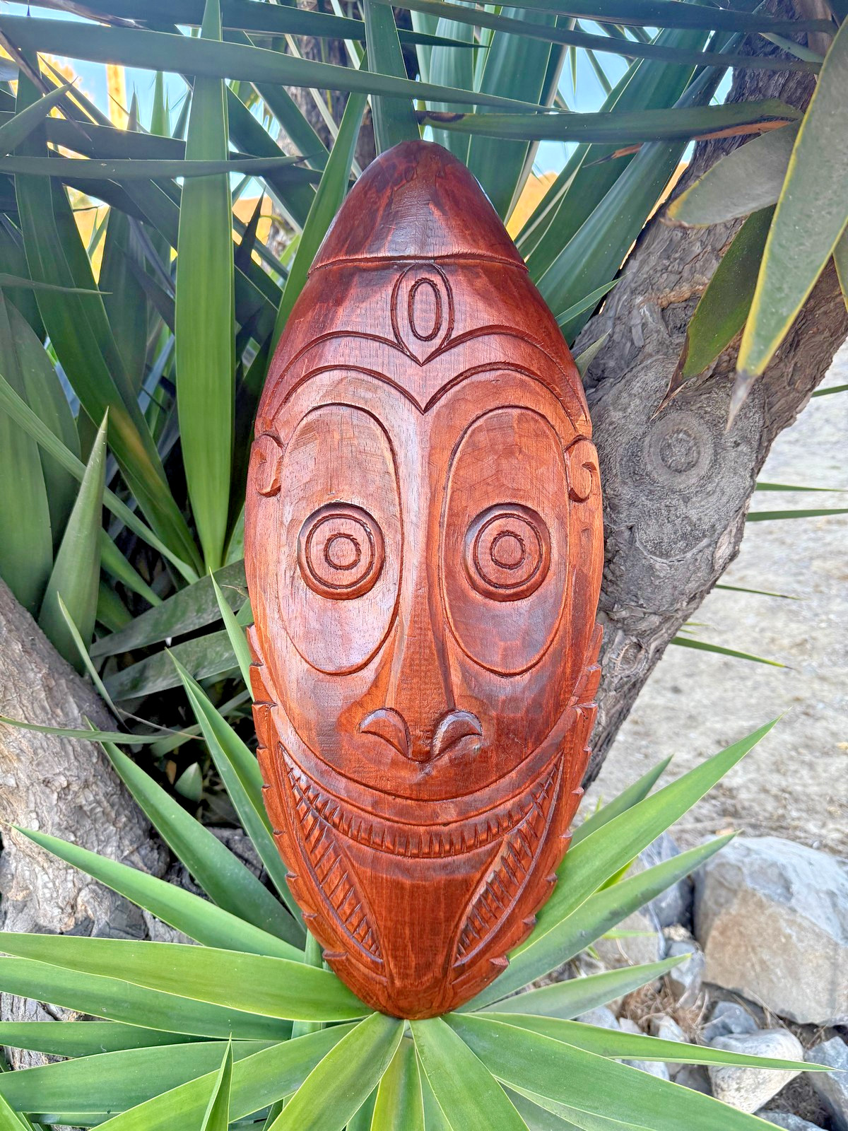Trader Sam’s Enchanted Tiki Room Tiki Mask Tropical Bar Patio Home Decor 24