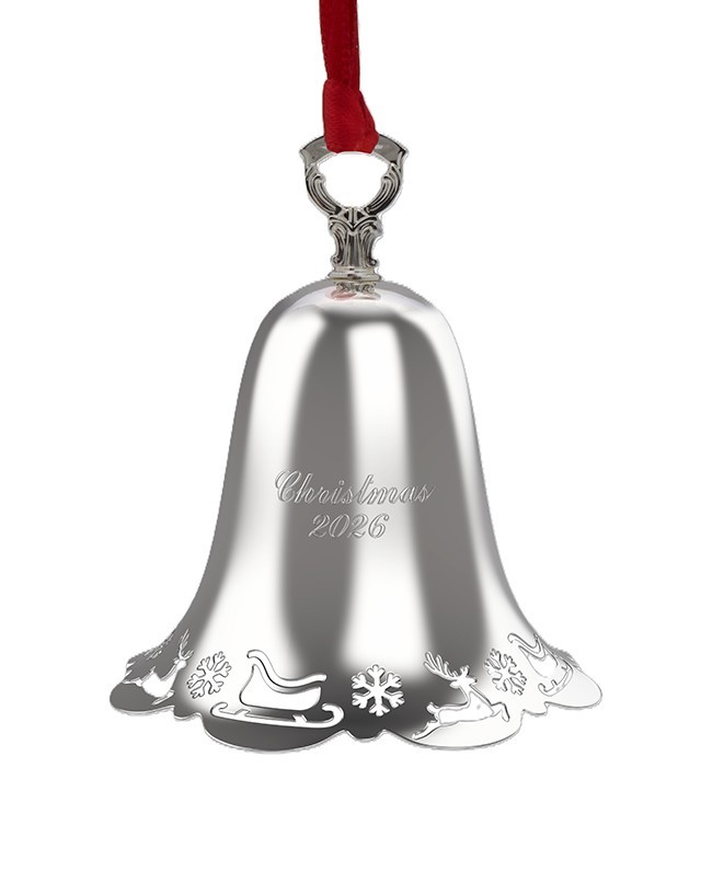 TOWLE 2026 PIERCED BELL 47 ED / SILVER PLATED / NEW IN BOX / 