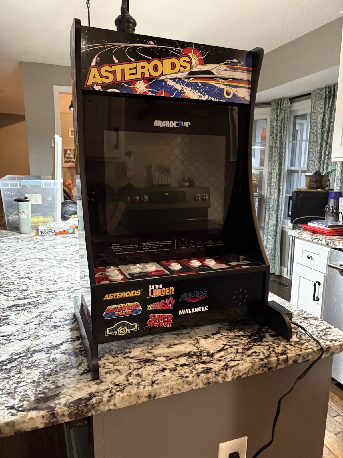 Arcade1Up Asteroids Arcade Machine 8 Arcade1Up Asteroids Arcade Machine 8