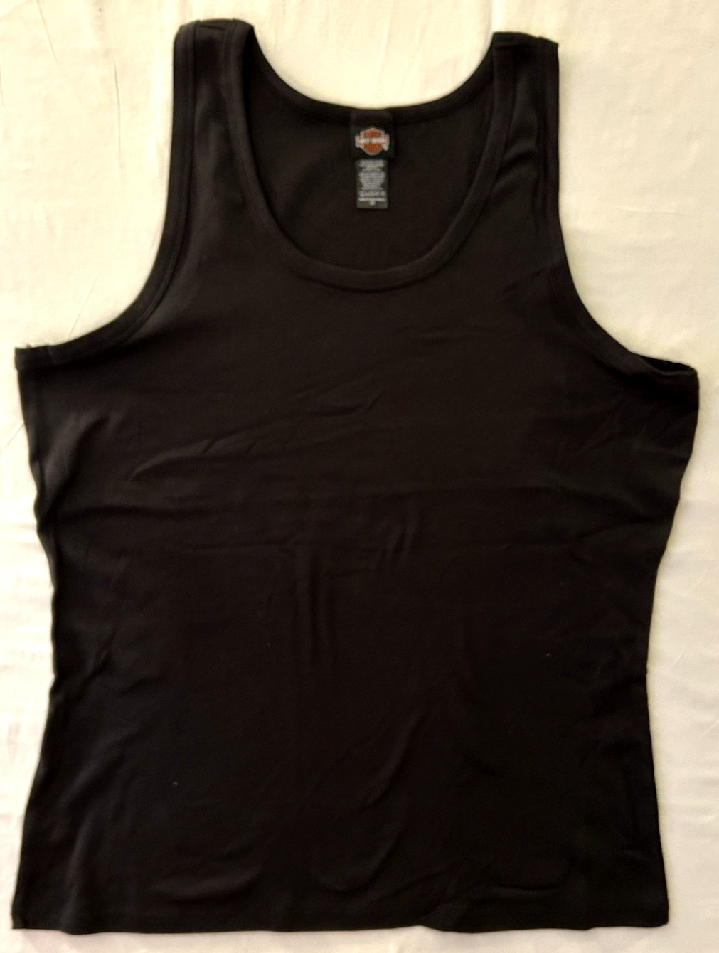 Harley Davidson Women\'s  Solid Black Tank Top Size XXL New