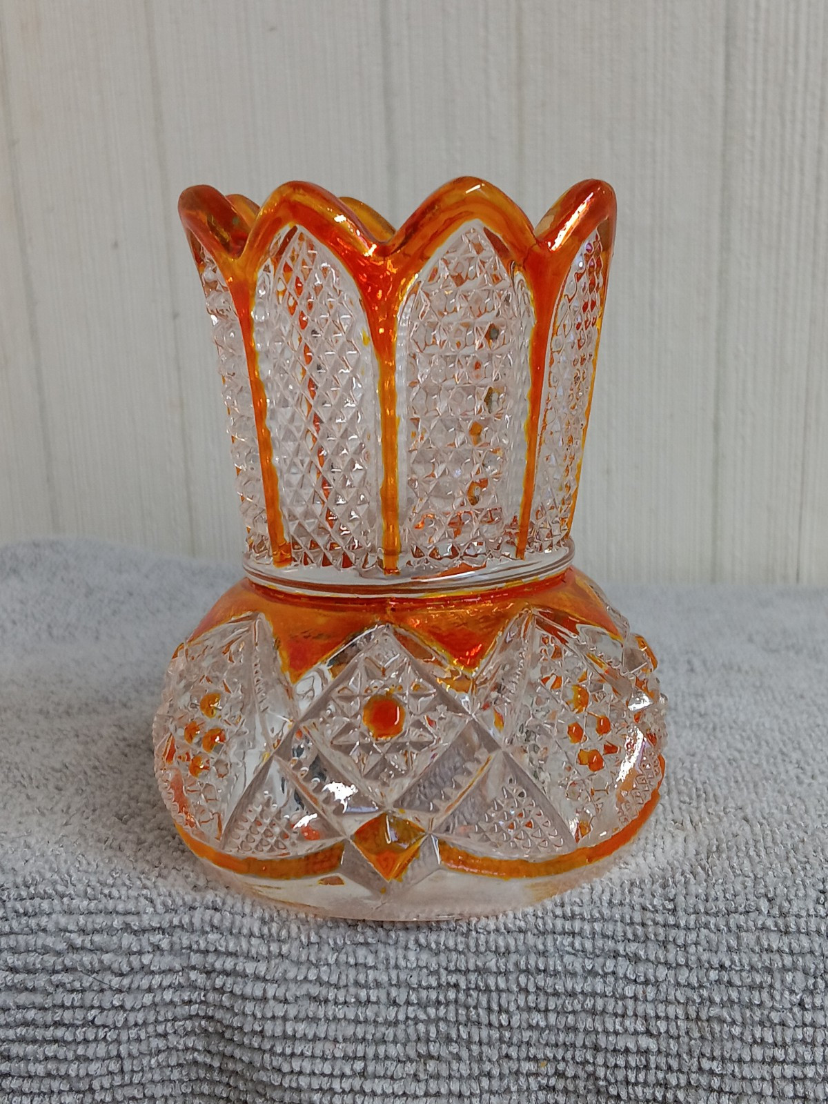EAPG. U.S. Glass. MINNESOTA. Toothpick Holder