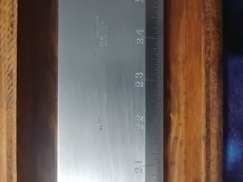 Vintage Starrett No. 387 48\