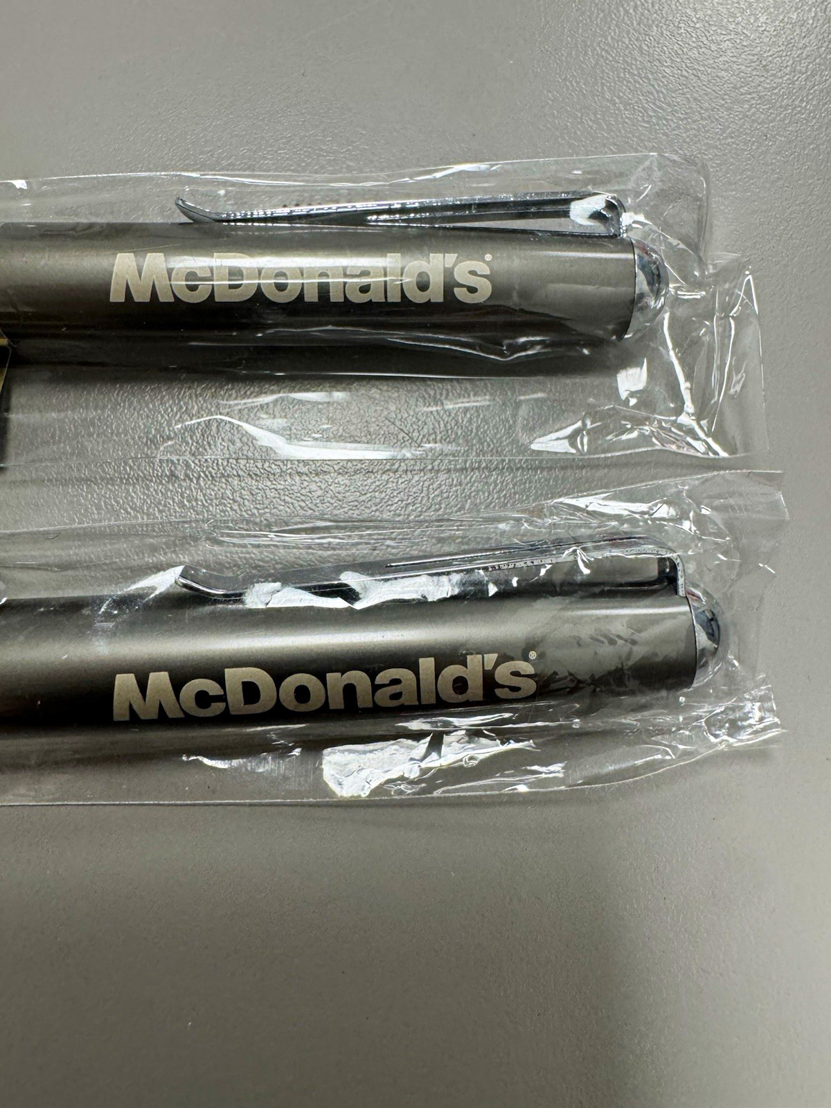McDonald\'s Black Pen Lot of 2, Sealed Packaging