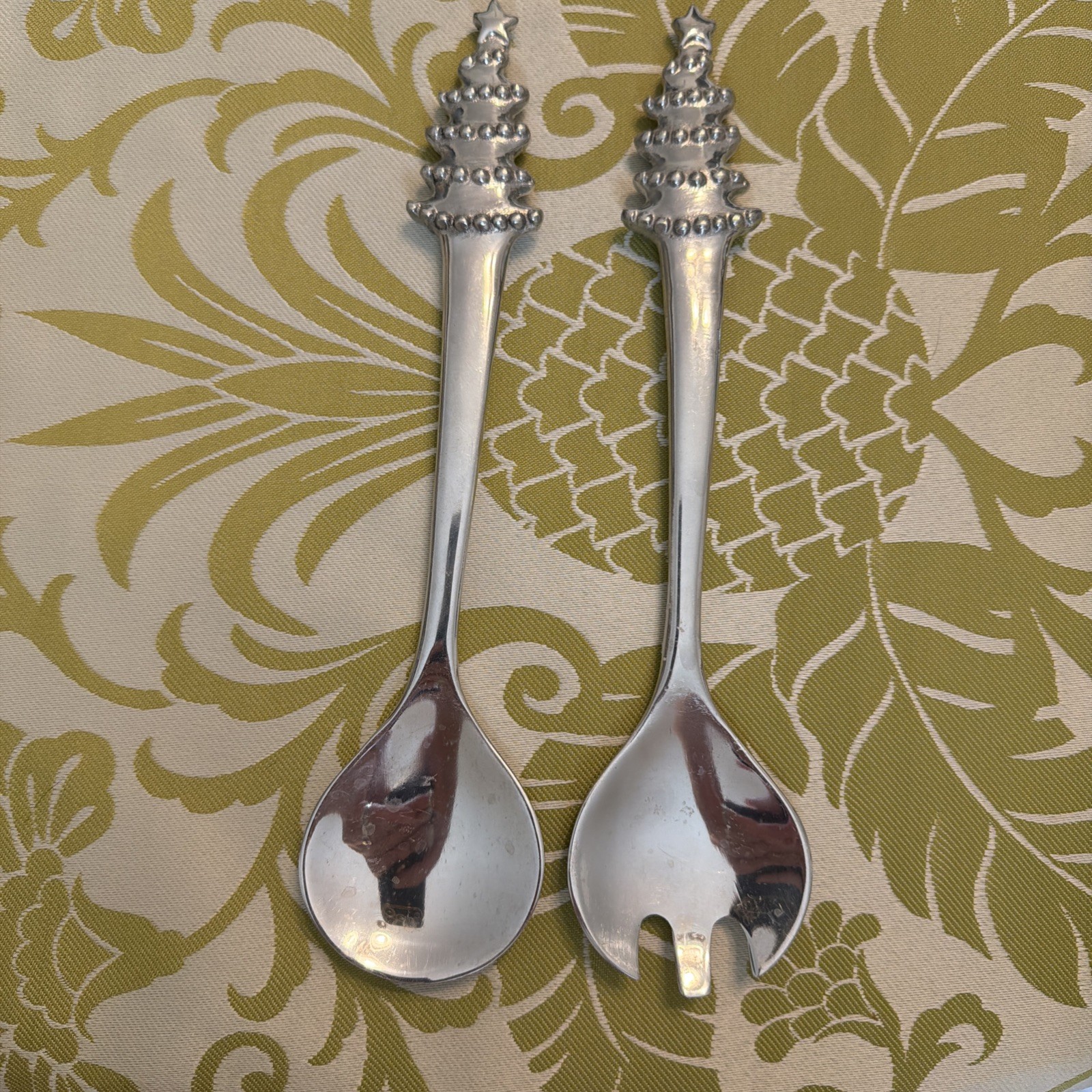 Mariposa Serving Utensils Sand Cast Aluminum Christmas Tree Mariposa Serving Utensils Sand Cast Aluminum Christmas Tree