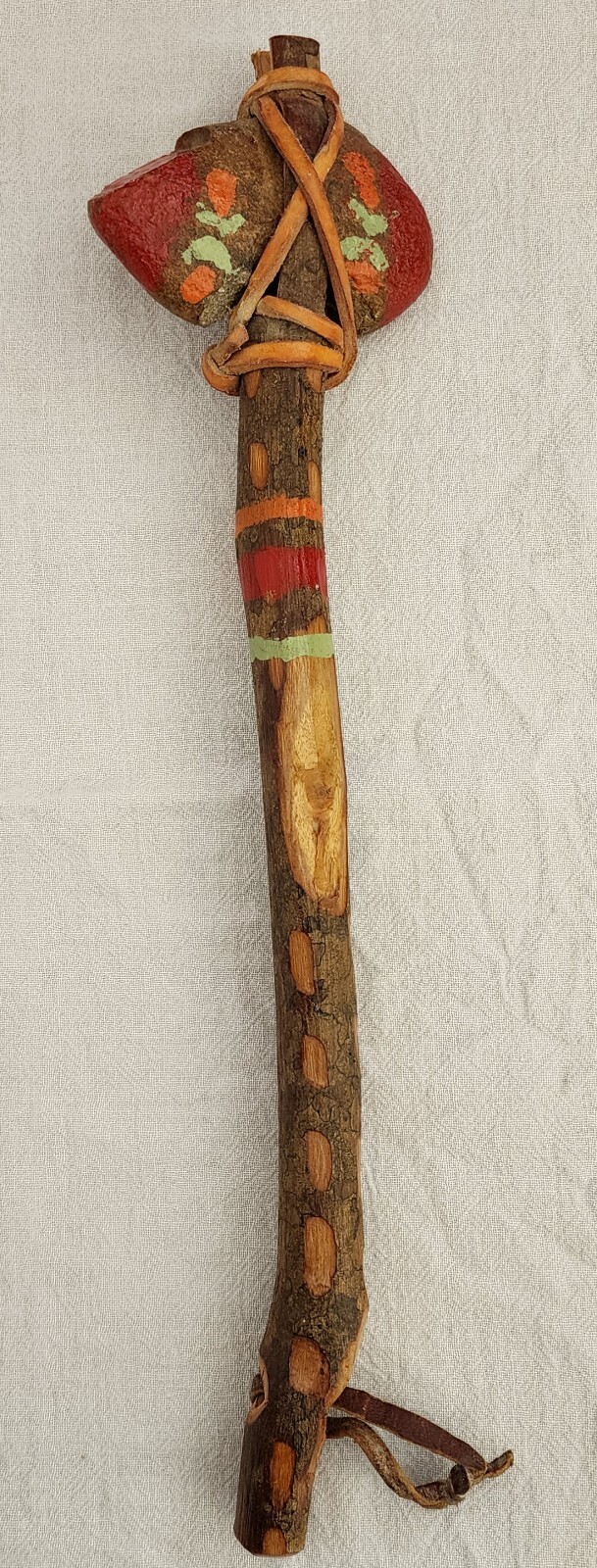 Vintage Handmade Tomahawk - 1950s Cub Scout Webelos Craft - @ 13 1/4 Vintage Handmade Tomahawk - 1950s Cub Scout Webelos Craft - @ 13 1/4