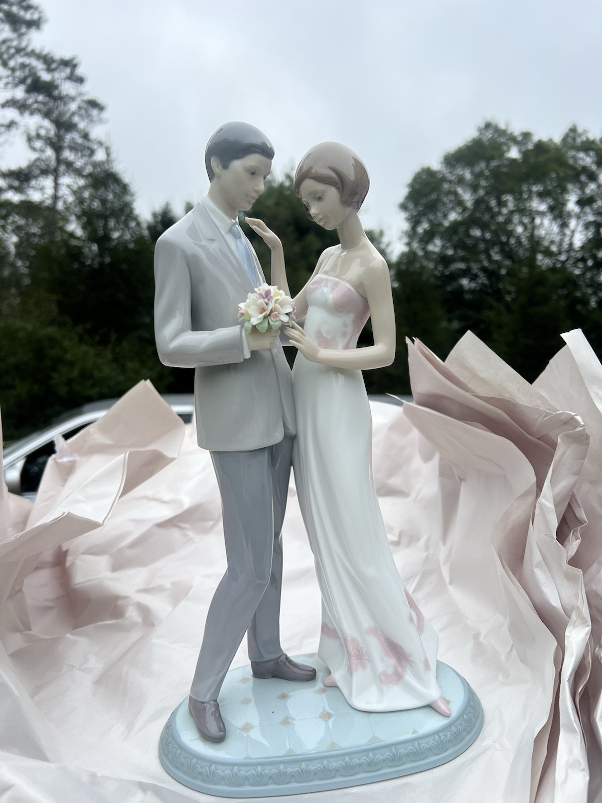 Huge Lladro Double Figurine Huge Lladro Double Figurine