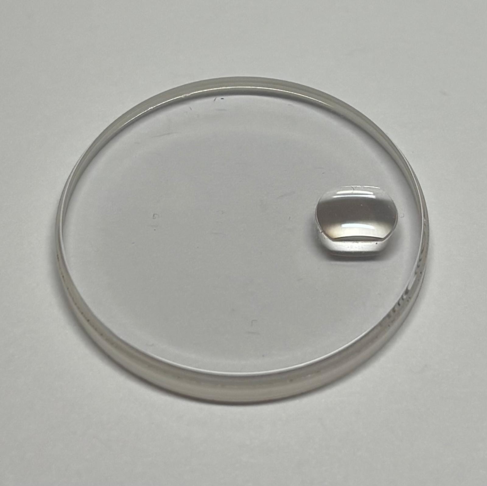 Rolex Sapphire Crystal Cyclops Lens B25-318-C-V4-C1 CAL 104514145 OEM Authentic