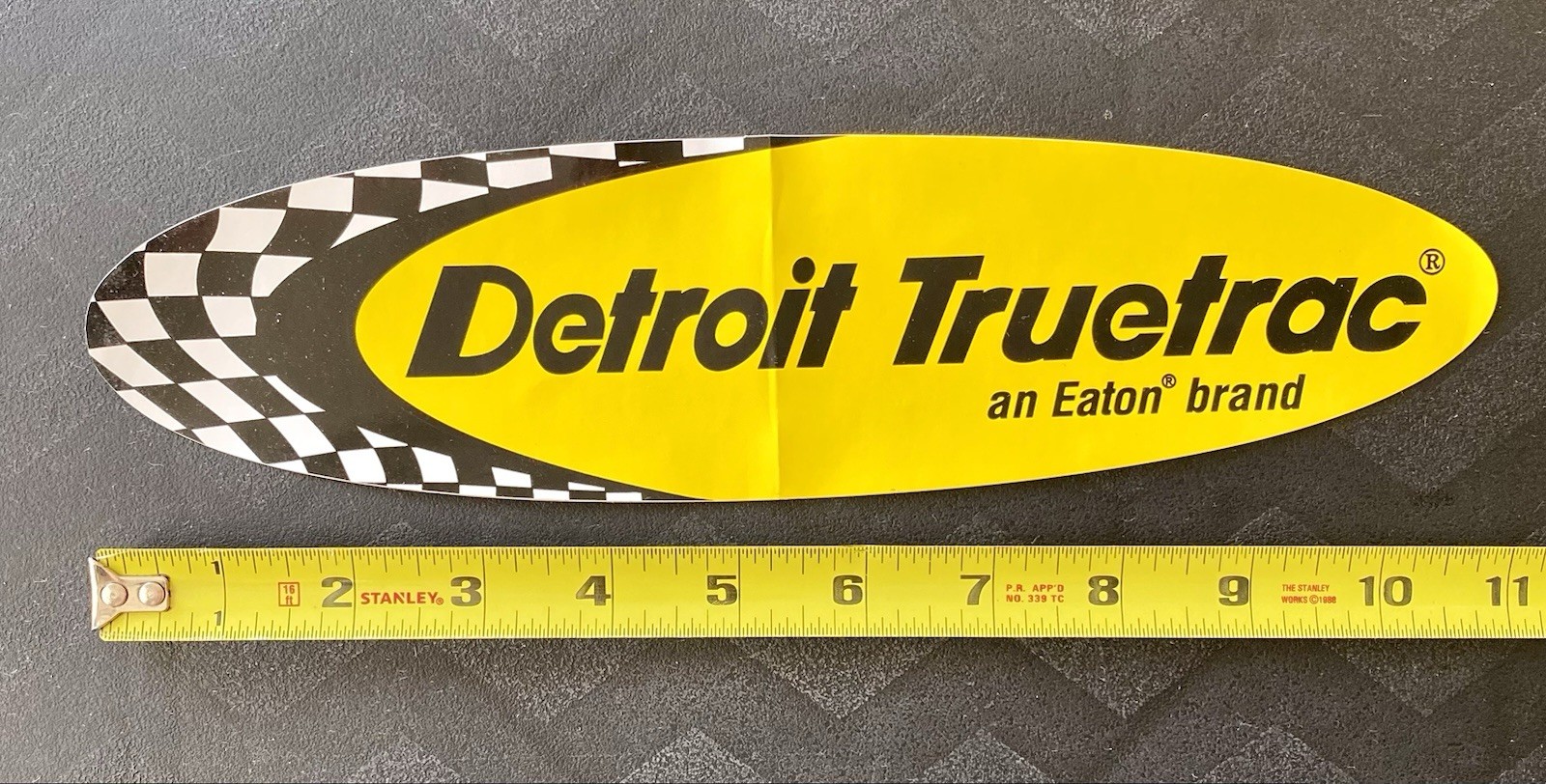 Detroit Truetrac - Original Vintage 1970\'s Racing Decal/Sticker