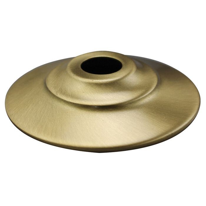 SATIN BRASS FINISH VASE CAPS -  LAMP PART NEW - VARIETY OF SIZES