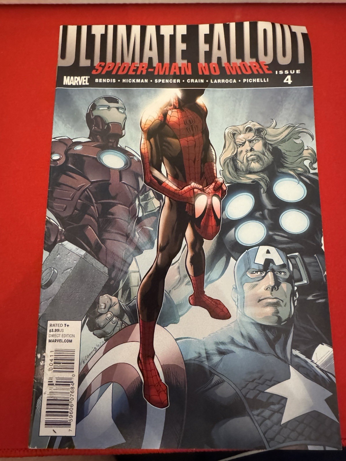 Ultimate Fallout #4 2011 1st Print 1st Miles Morales Spider-Man Marvel KEY