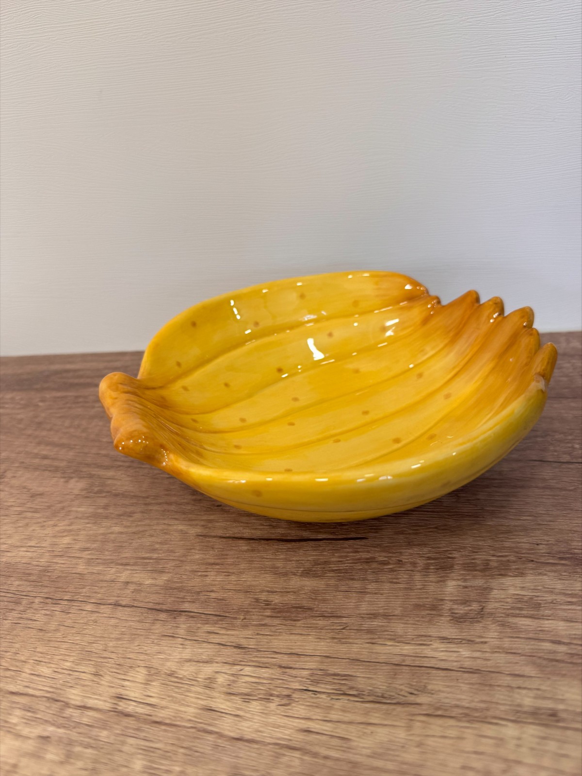 Fitz And Floyd Classics Yellow Squash Banana Dish Ceramic Bowl Vegetable 7.5