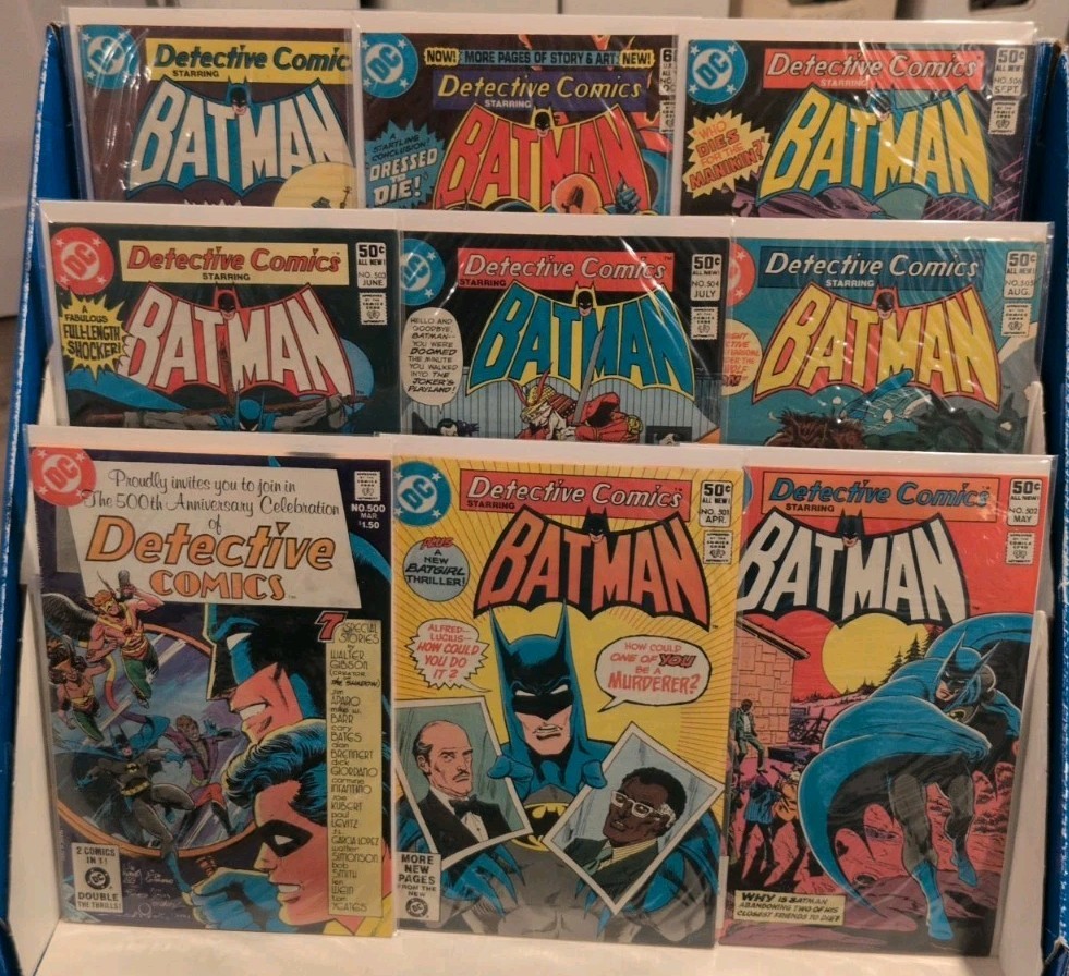 DETECTIVE COMICS #500-527 (DC) LOT OF 25 COMICS/ #524 1ST KILLER CROC/ ALL VF-NM
