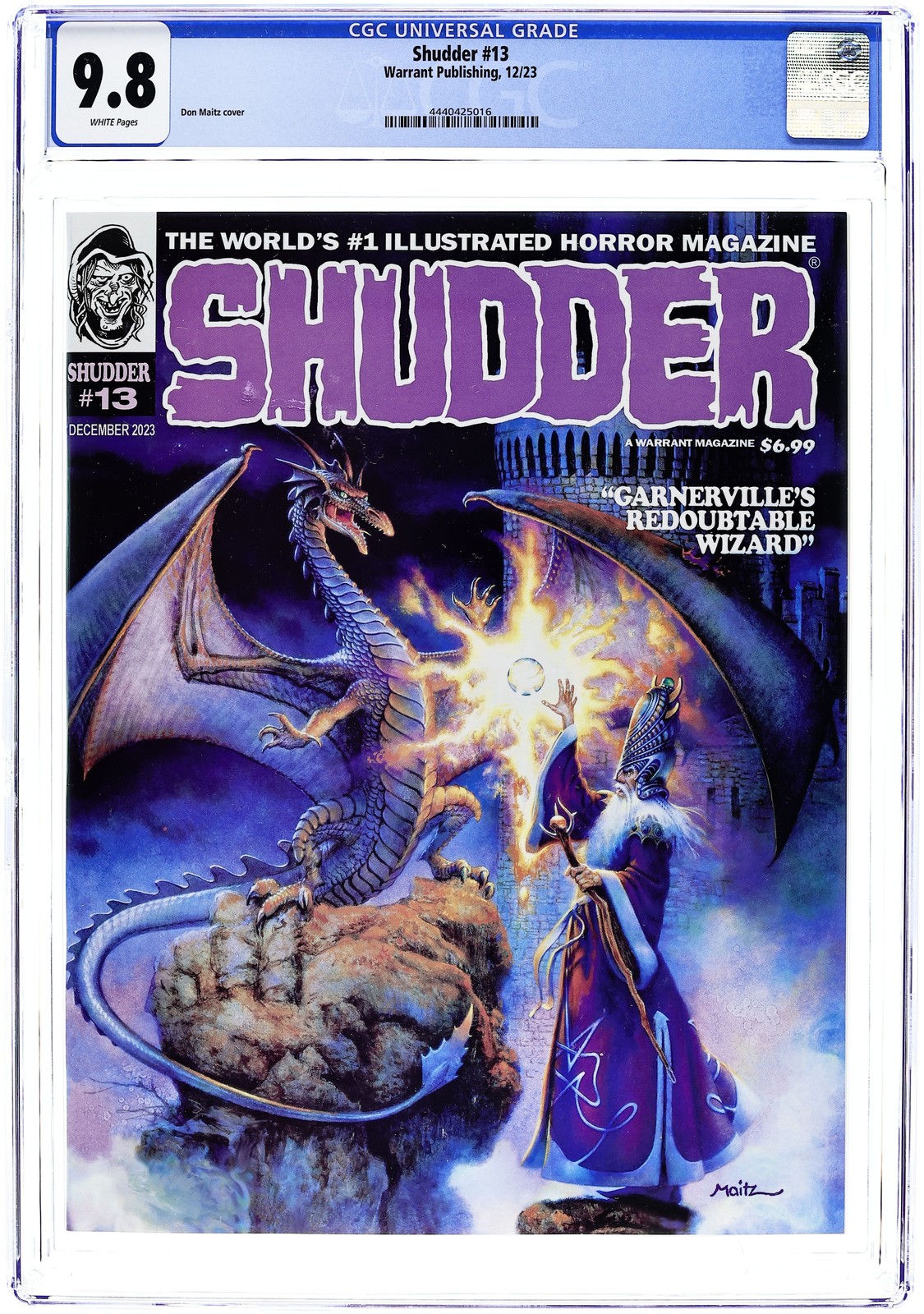 Shudder Magazine #13 CGC 9.8 2023 4440425016