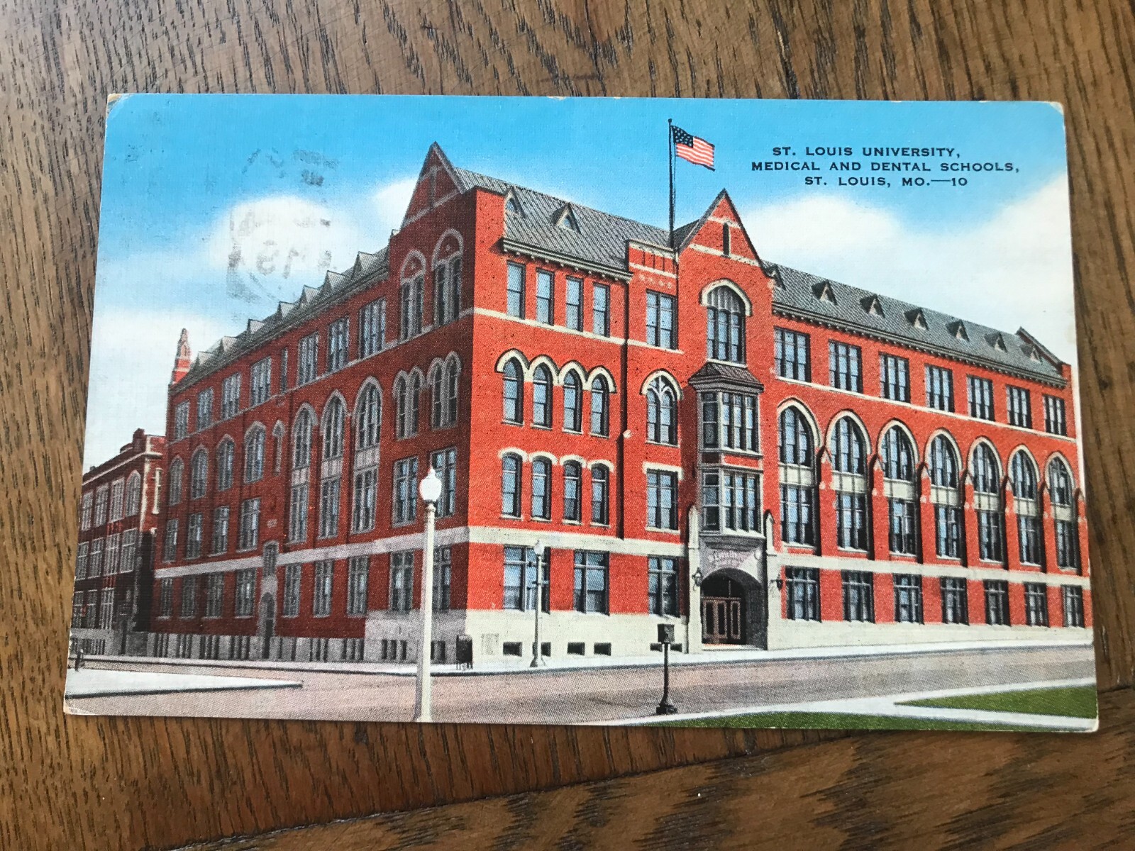 St Louis University Medical and Dental Schools St Louis Missouri Postcard