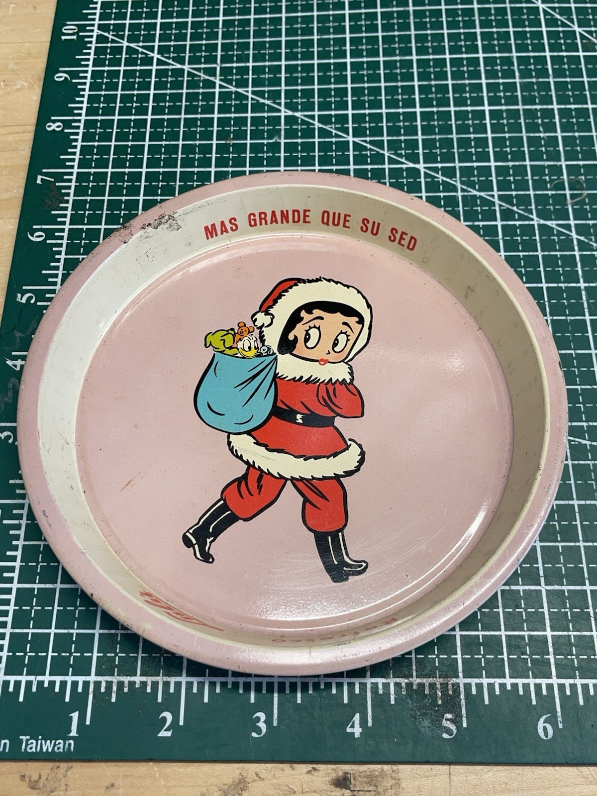 Betty Boop Vintage tin  Tip Tray 6\