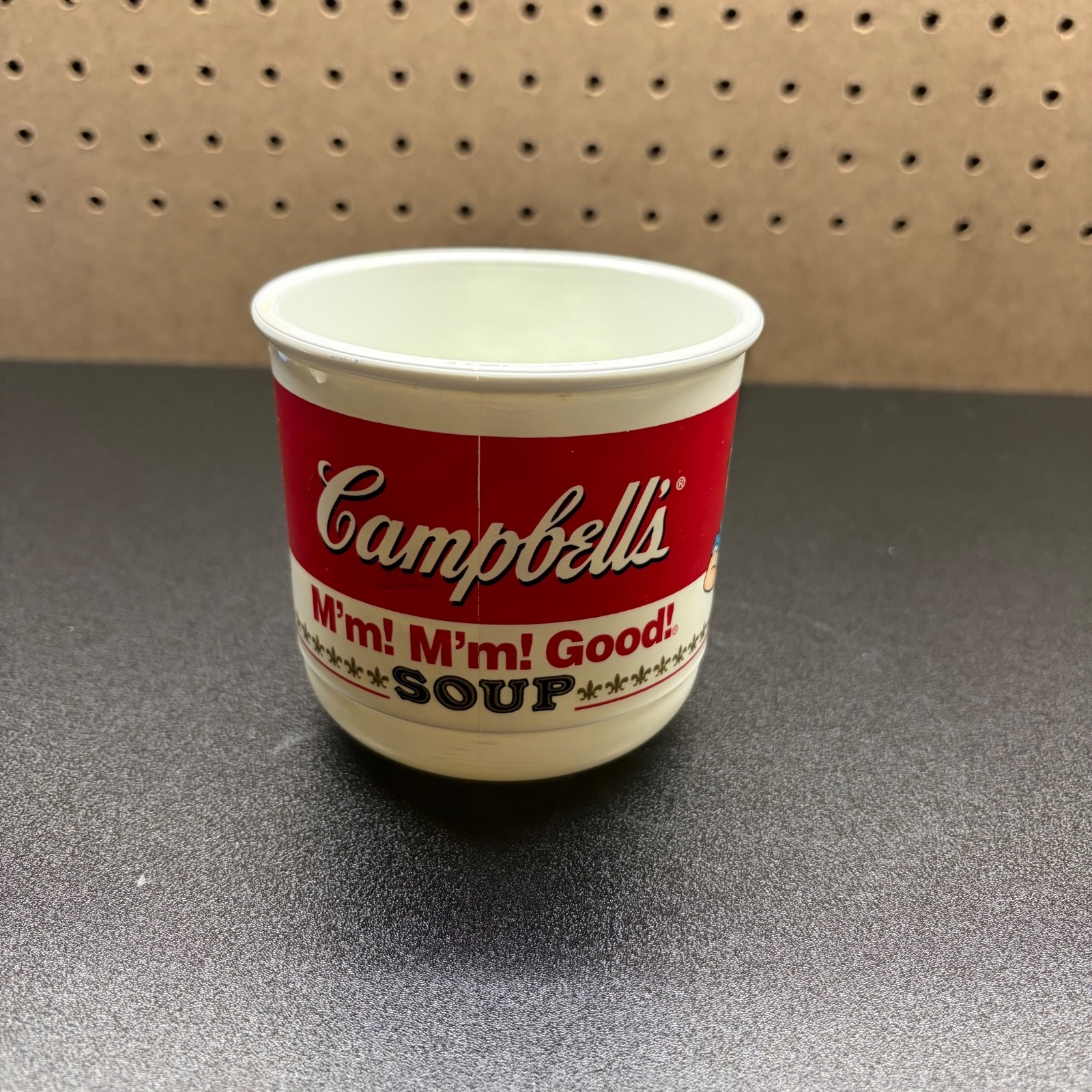 1992 Campbell\'s Soup Collector Plastic Mug Vintage with boy and girl on sides