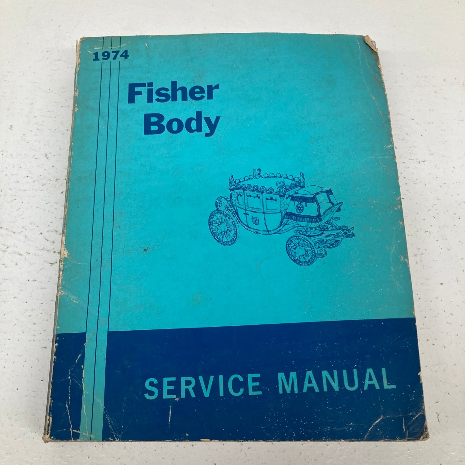 Fisher Body Service Manual All Styles GM 1974