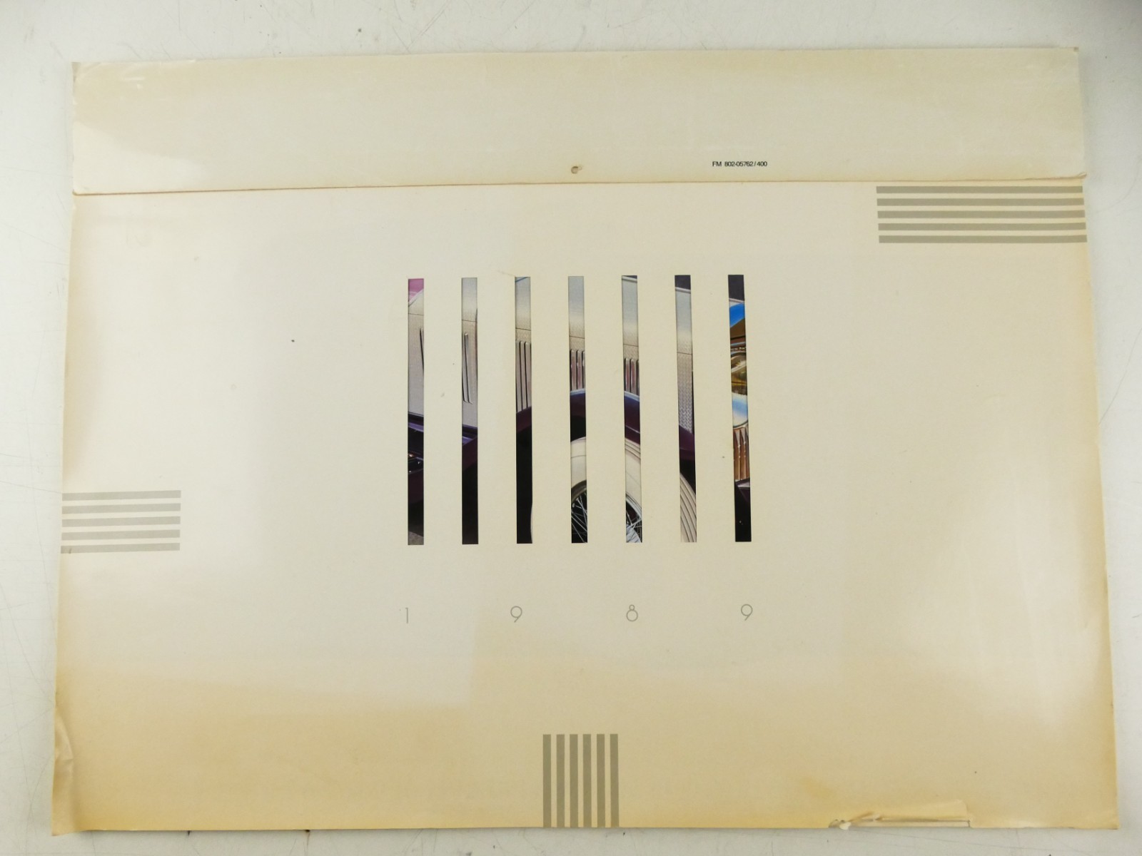Vintage Behring Auto Museum Calendar 1990 Okamoto Complete R-600
