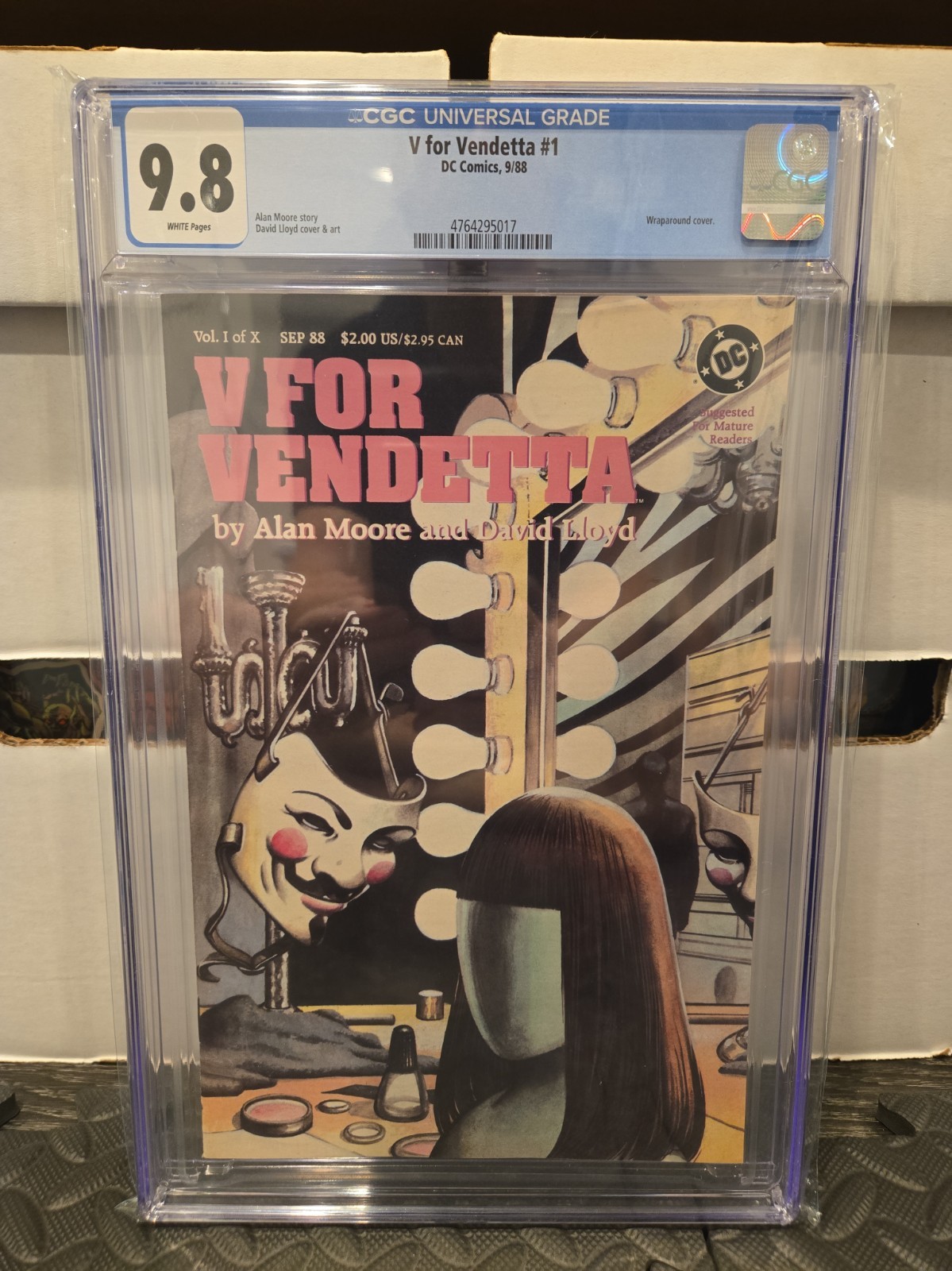 V For Vendetta #1 (1988) CGC 9.8