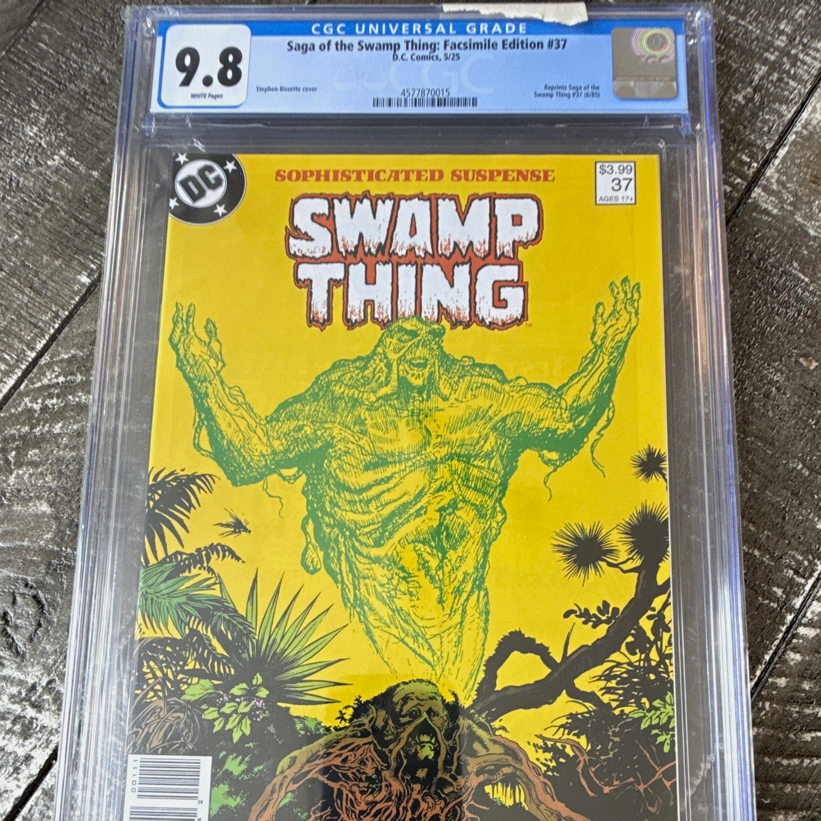 Saga of the Swamp Thing Facsimile Edition #37 CGC 9.8 DC 2025