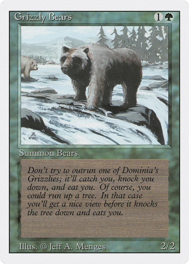 Grizzly Bears [Revised Edition] Magic MTG