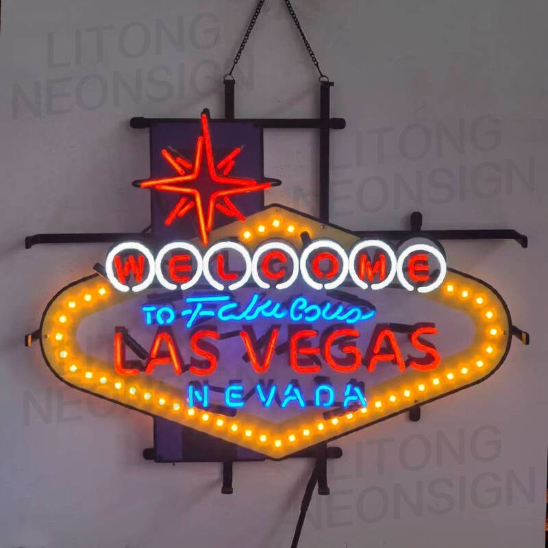 US STOCK Welcome To Las Vegas Neon Sign 24\
