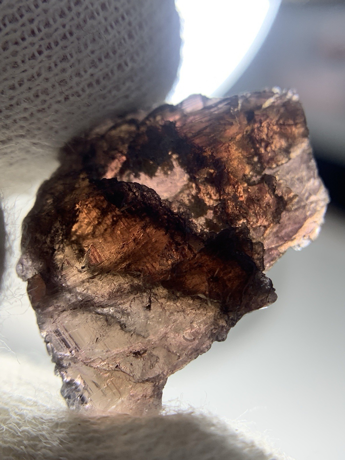 11.40 CRTs   Natural Rare Raw Rough Axinite Crystal From Afghanistan