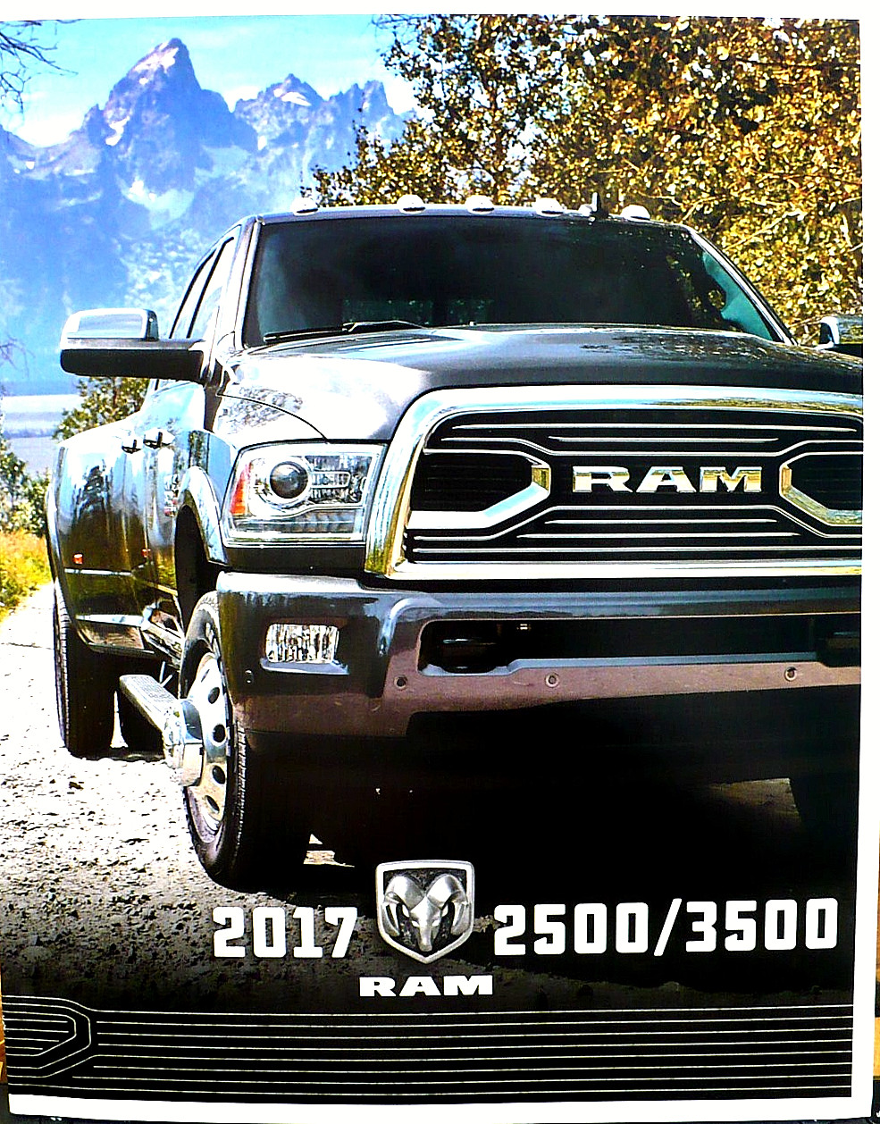 2017 DODGE RAM 2500/3500 TRUCK BROCHURE