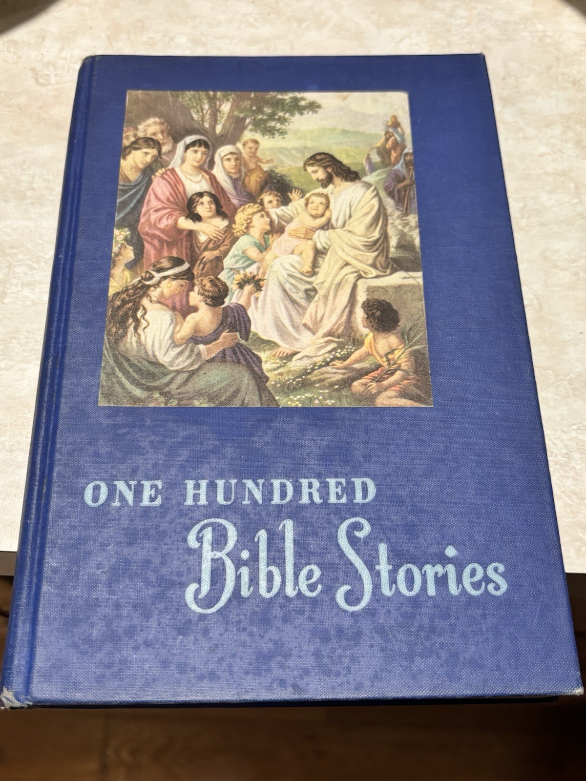 Beautiful Bible Stories Children’s Illustrated Hardcover 1950 8th Printing 