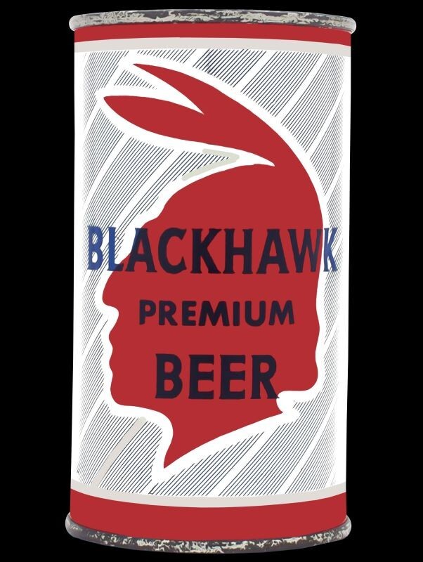 Black Hawk Premium Beer of Davenport, Iowa NEW Metal Sign: 12x16\ Black Hawk Premium Beer of Davenport, Iowa NEW Metal Sign: 12x16\