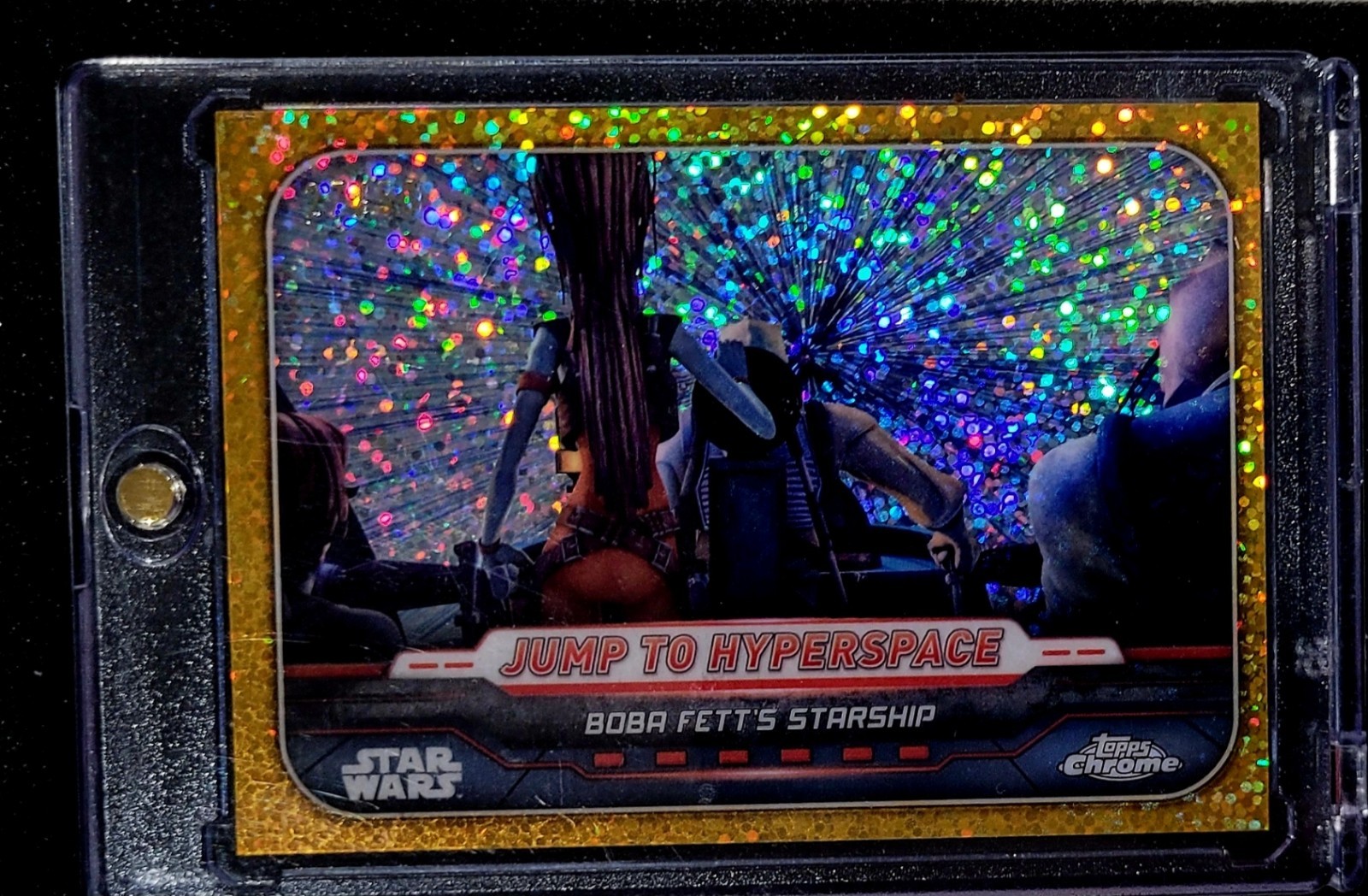 Boba Fett\'s Starship 2024 Topps Star Wars Hyperspace JUMP TO HYPERSPACE /50 JH-4