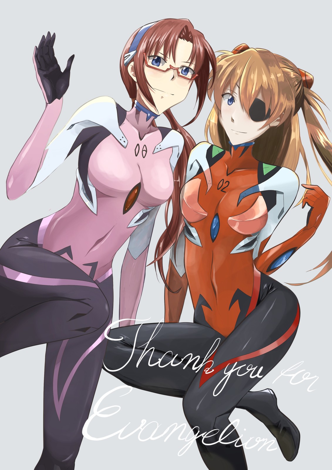 Anime Evangelion girls rebuild of neon genesis asuka Custom Gaming 11x17 Poster