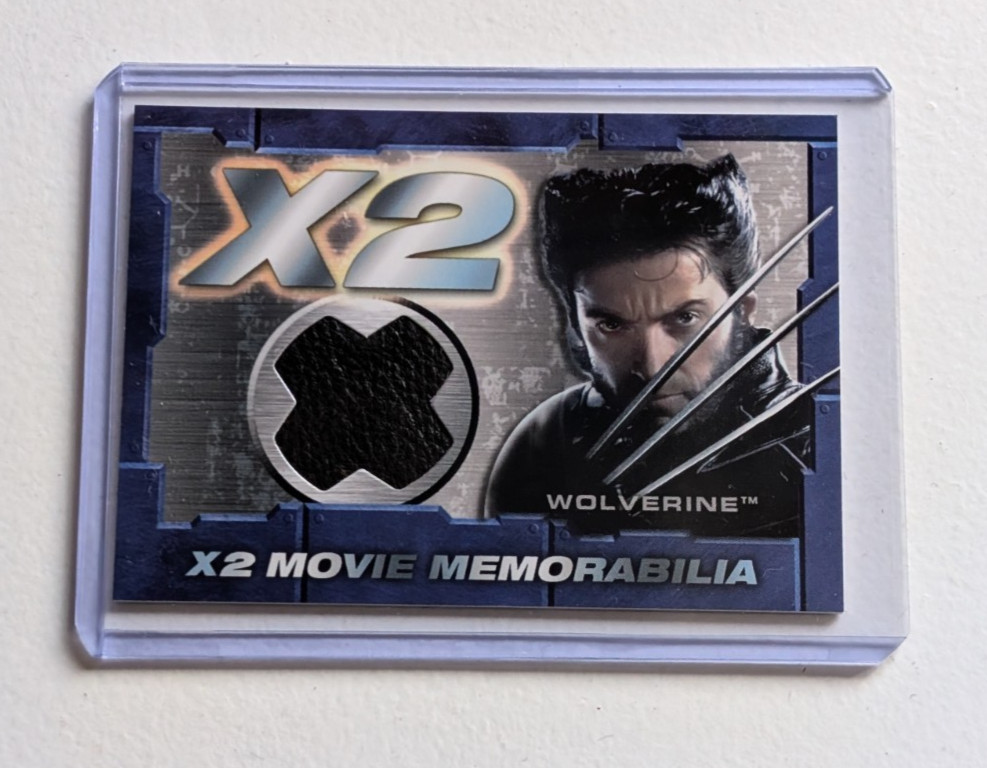 2003 TOPPS X-Men 2 Movie Memorabilia Costume Card WOLVERINE