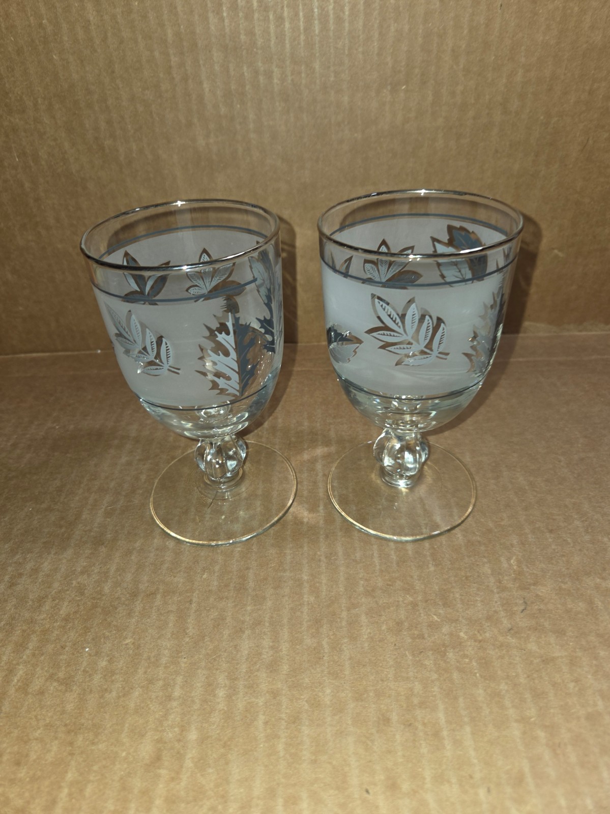 Glasses LIBBEY Stemmed Frosted Glasses LIBBEY Stemmed Frosted