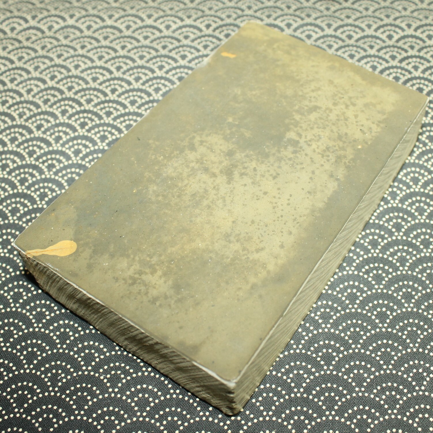 Jnat VTG 1980s NAKAYAMA 865g 83x137x thick 32mm Japanese Natural Whetstone JAPAN
