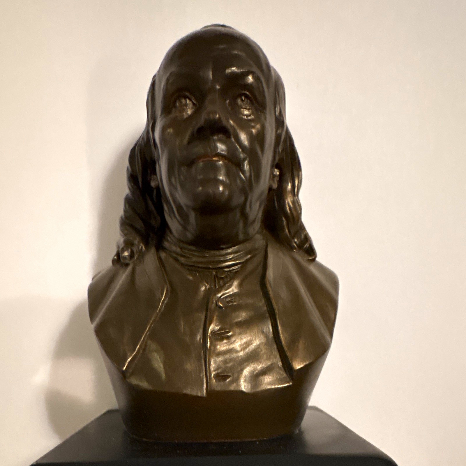 Design Masters Benjamin Franklin Bronze Bust, Antique Bronze Finish