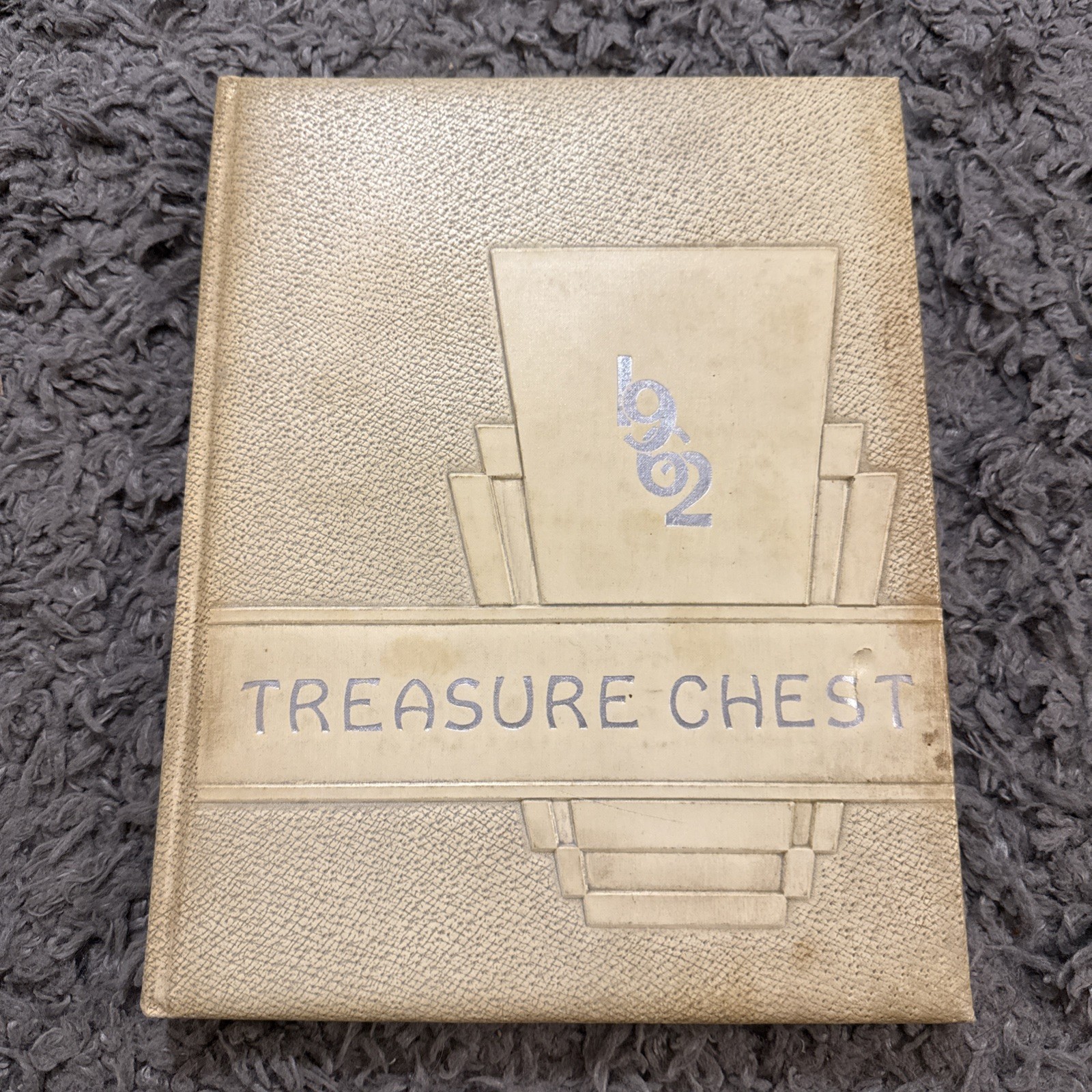 Vintage 1962 Ajo High School Yearbook Treasure Chest Arizona Autographs Photos