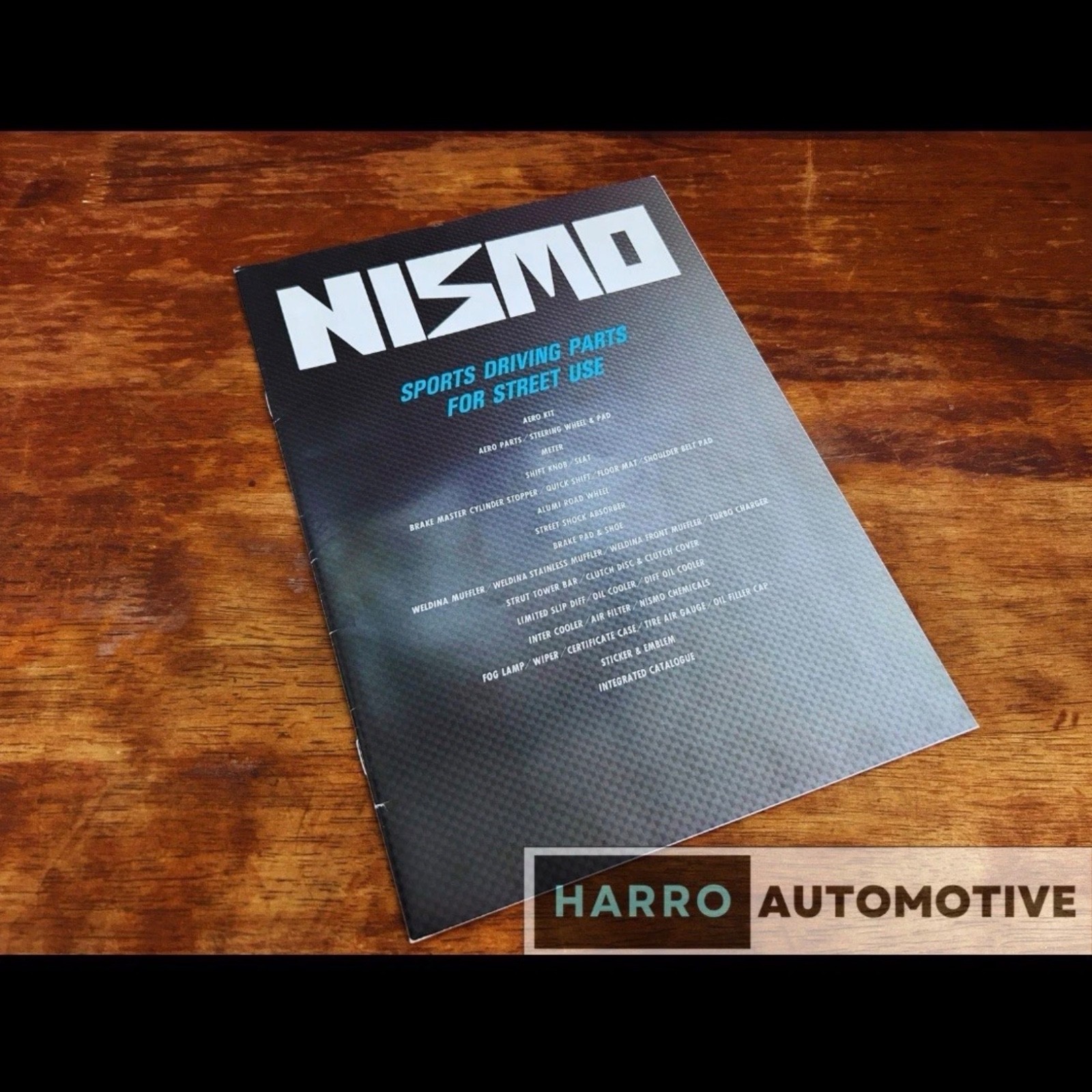 Vintage Nismo Parts Catalog / Brochure 90s   1995  22 Pages Old Logo JDM R32 S14