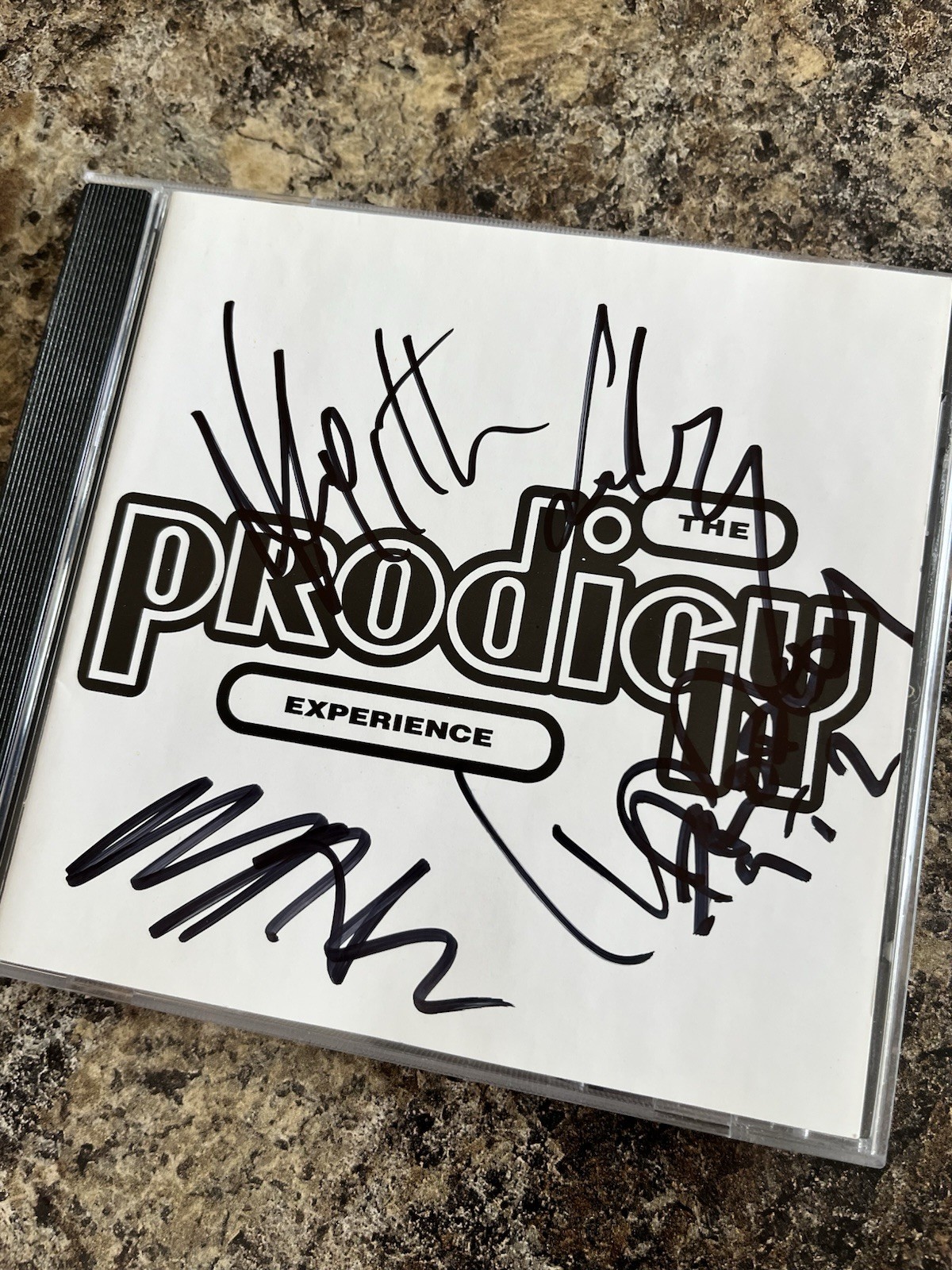 The Prodigy Signed Experience Cd Booklet Autographed