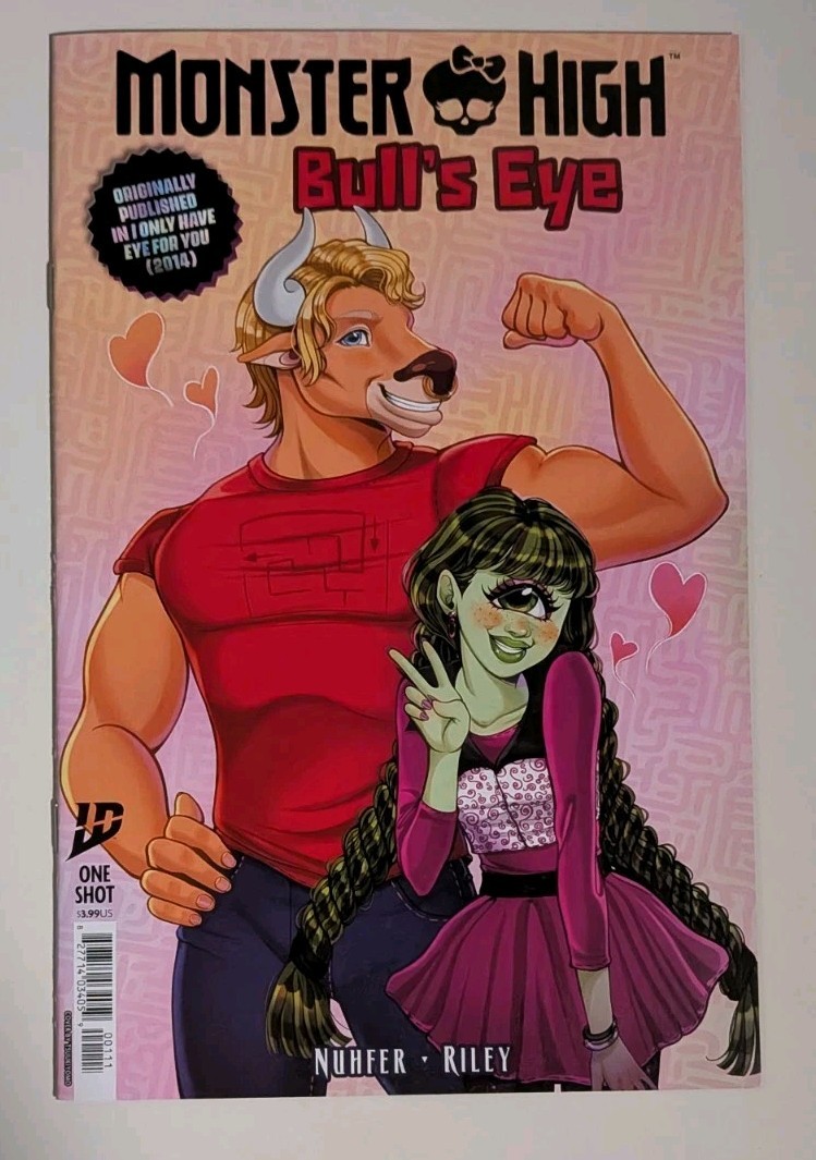 Monster High: Bull\'s Eye #1 04/2025 NM-/VF+ Cover A (ONE-SHOT) IDW PUBLISHING