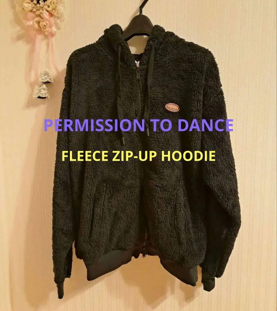 Near BTS PTD Fleece Zip-Up Hoodie XL With Bonus
