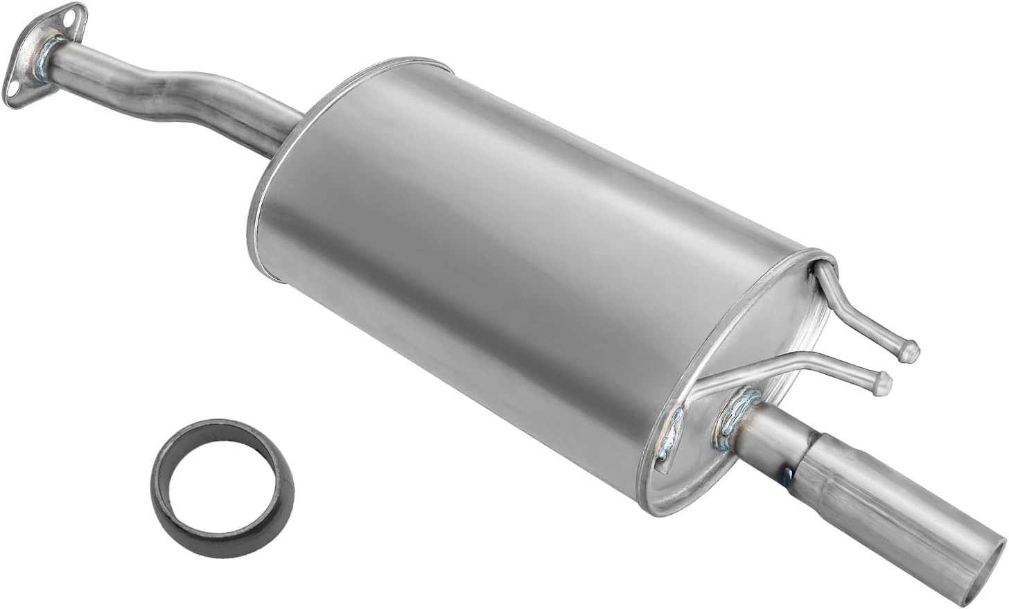 Rear Exhaust Muffler Fits 2006-2011 Honda Civic 1.3L 1.8L