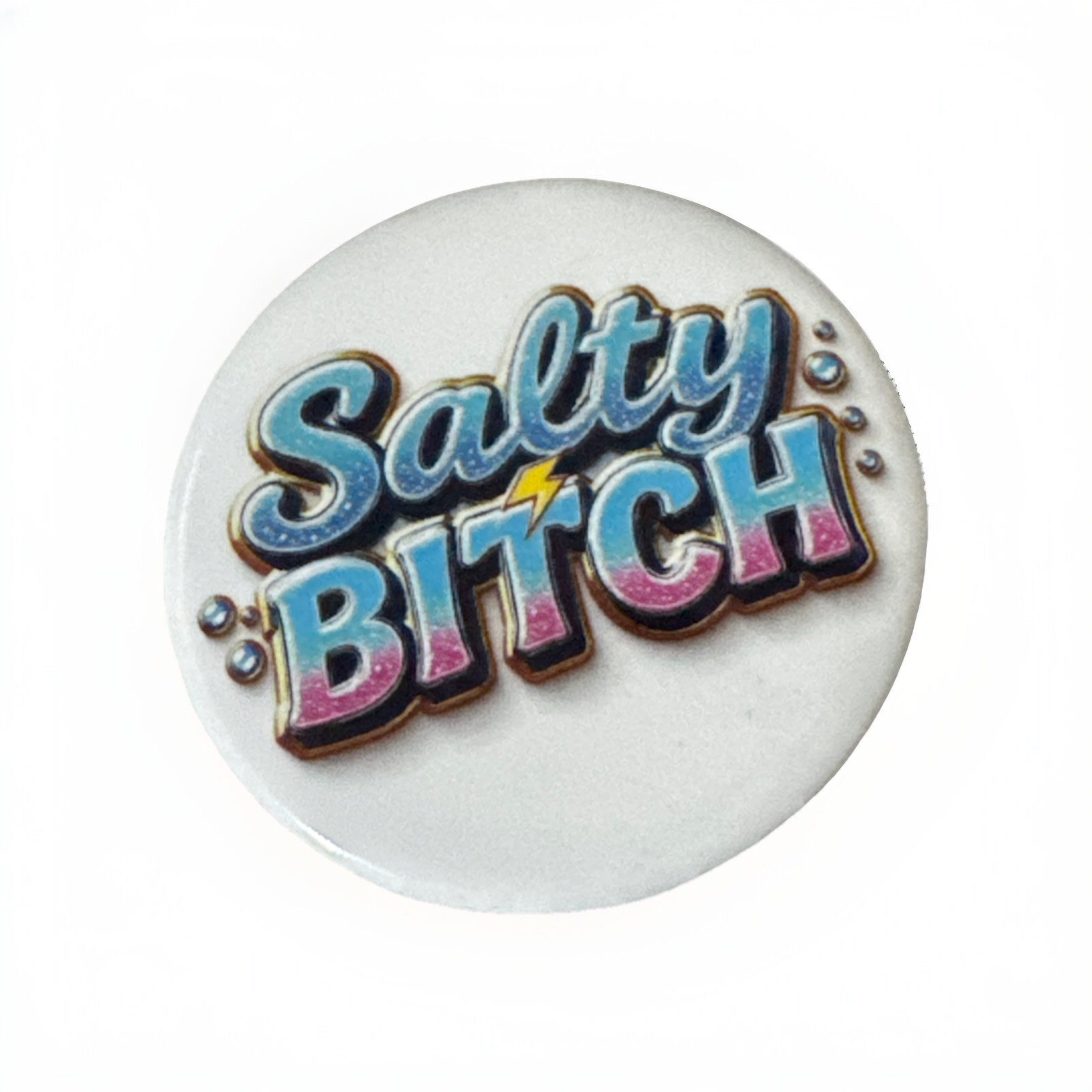 Salty Bitch Jean Jacket 2.5” Pin